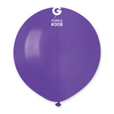 Globo 19" G150 Púrpura "Purple 008" 50uds
